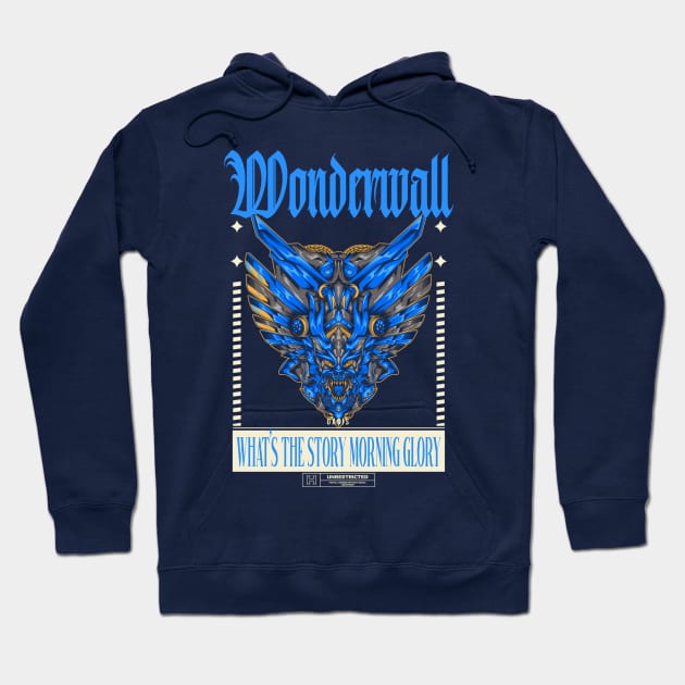 wonderwall What's the Story Morning Glory Hoodie by Working Mens College